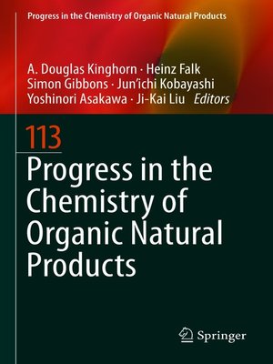 cover image of Progress in the Chemistry of Organic Natural Products 113